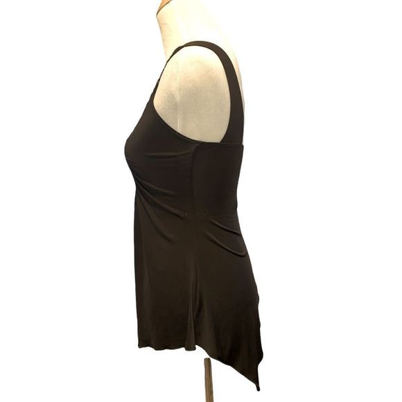 Day Trip | Black & Gold Beaded Tank Top - Picture 3 of 7